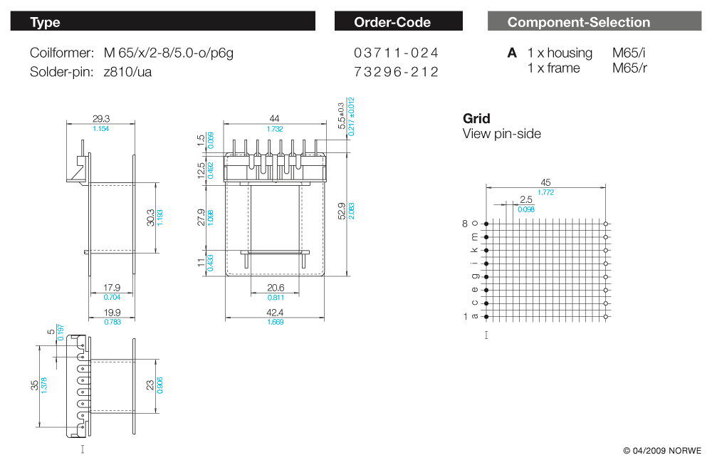 M 65/x/2-8/5,0-o/p6g technical preview