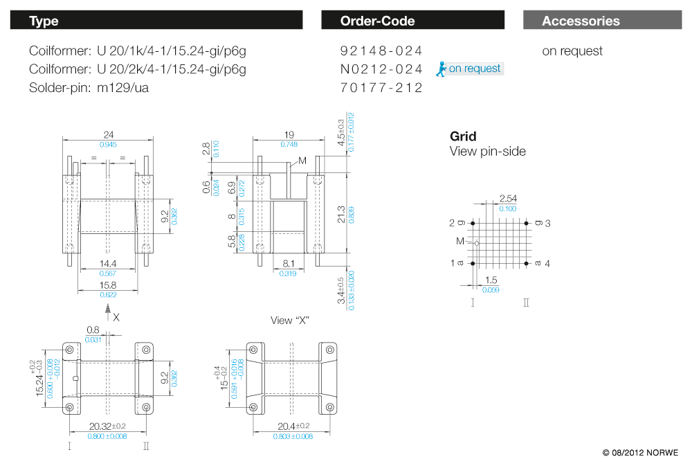 U 20/1k/4-1/15,24-gi/p6g technical product visual