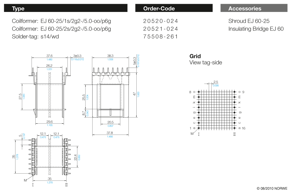 EJ 60-25/1s/2g2-/5,0-oo/p6g technical preview