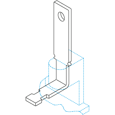 Bent Solder Blades For Connection Leads technical product overview