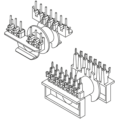 ETD Coil Formers Horizontal technical product overview