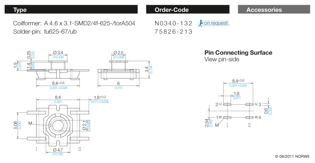 A 4,6 x 3,1-SMD2/4f-625-/torA504 technical preview