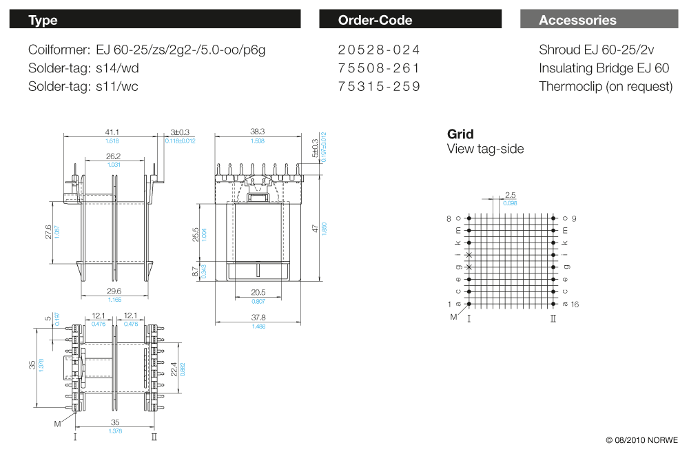 EJ 60-25/zs/2g2-/5,0-oo/p6g technical preview