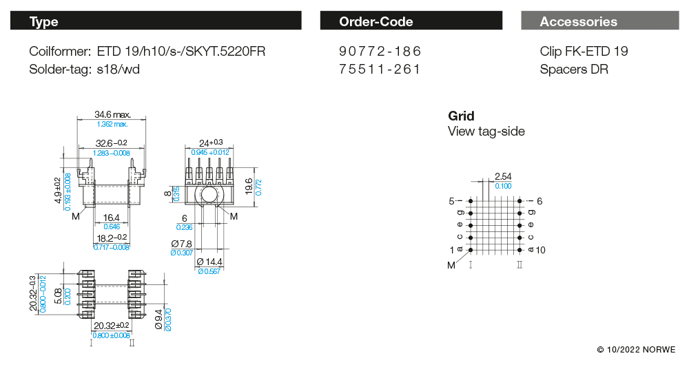 ETD 19/h10/s-/SKYT.5220FR technical preview