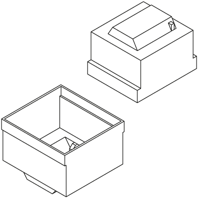 ETD Potting Boxes Horizontal technical product overview