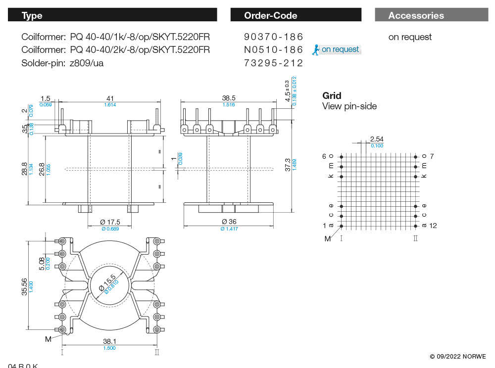 PQ 40-40/1k/-8/op/SKYT.5220FR technical product visual