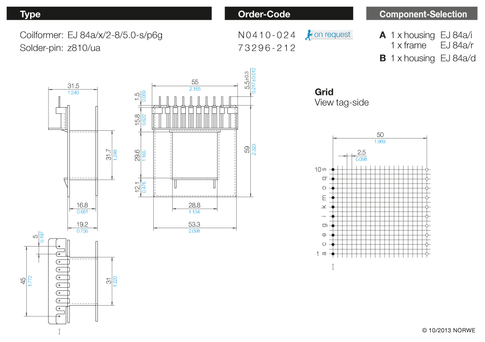 EJ 84a/x/2-8/5,0-s/p6g technical preview