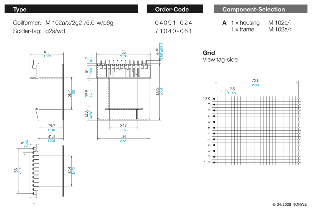 M 102a/x/2g2-/5,0-w/p6g technical product visual