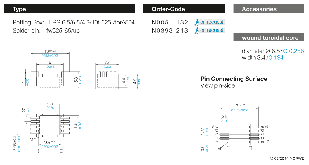 H-RG 6,5/6,5/4,9/10f-625-/torA504 technical preview
