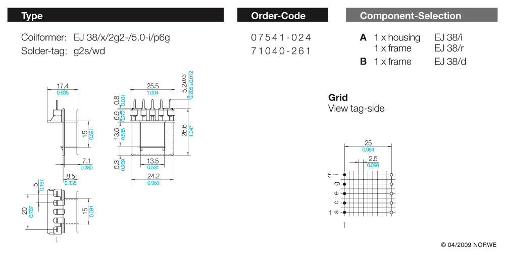 EJ 38/x/2g2-/5,0-i/p6g technical preview