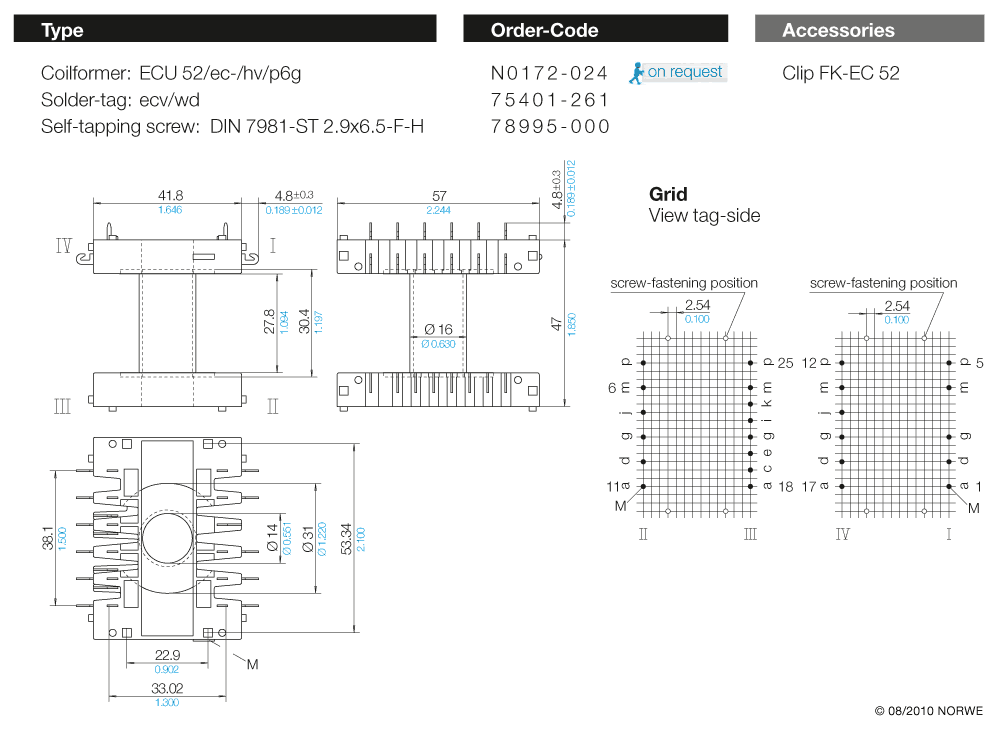 ECU 52/ec-/hv/p6g technical preview