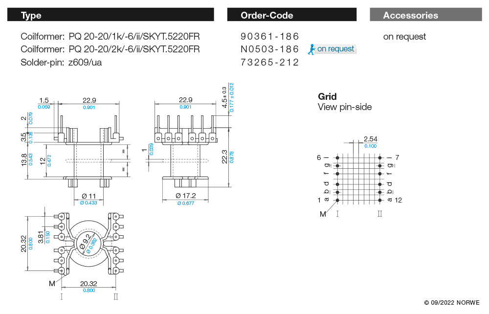 PQ 20-20/1k/-6/ii/SKYT.5220FR technical product visual