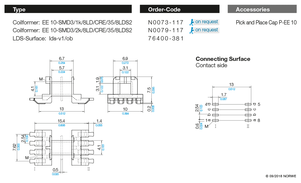 EE 10-SMD3/2k/8LD/2,54/CRE/35/8LDS2 technical product visual