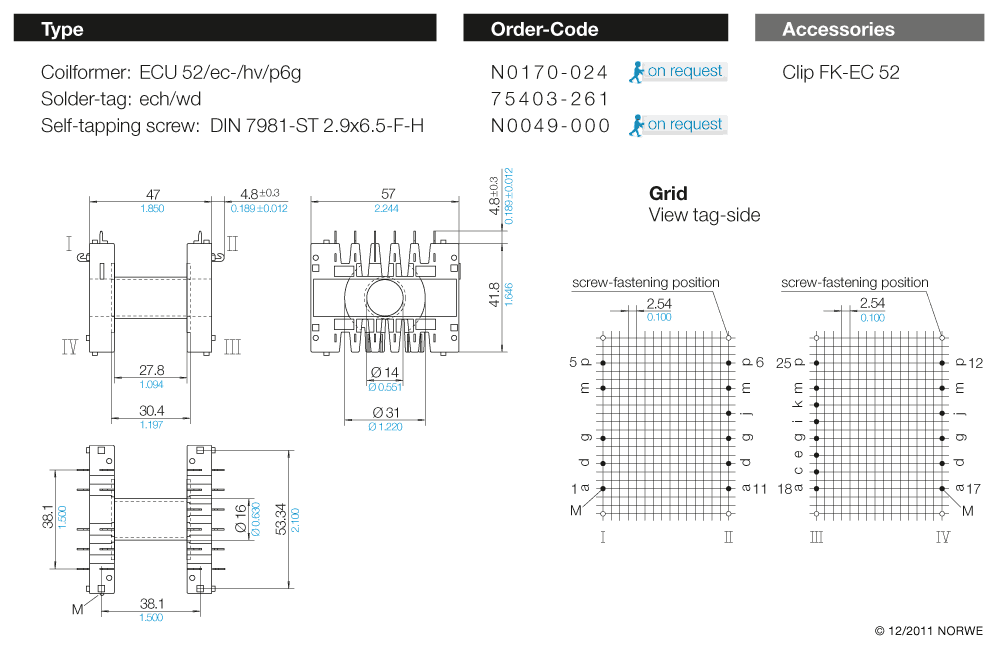 ECU 52/ec-/hv/p6g technical preview