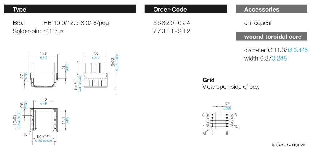 HB 10,0/12,5-8,0/-8/p6g technical preview