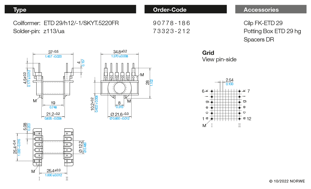 ETD 29/h12/-1/SKYT.5220FR technical preview
