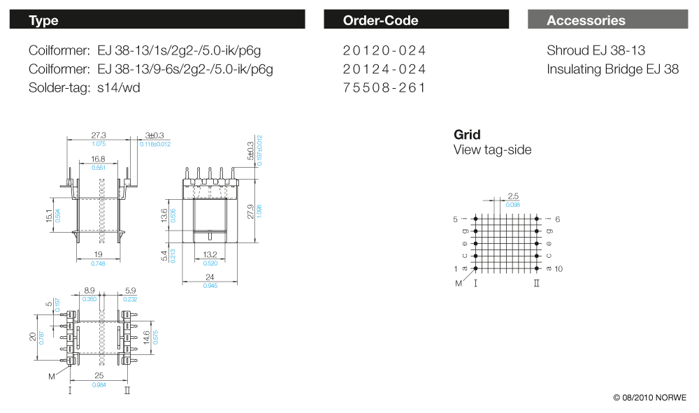 EJ 38-13/1s/2g2-/5,0-ik/p6g technical preview