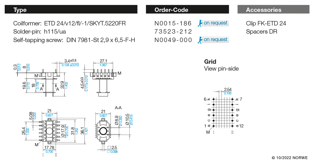 ETD 24/v12/fl/-1/SKYT.5220FR technical product visual