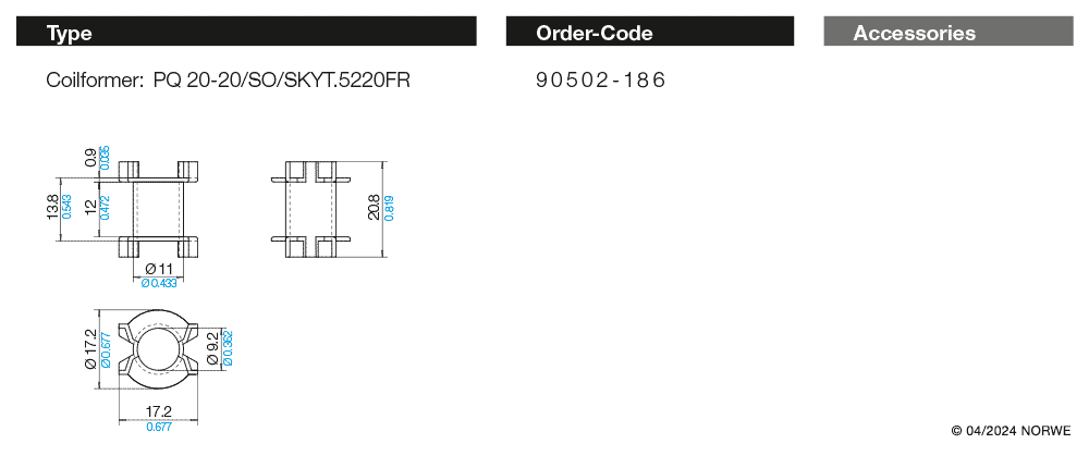 PQ 20-20/SO/SKYT.5220FR technical preview