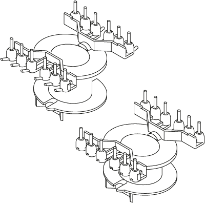 RM Standard Height / RM-LP Low Profile With Linear Solder Pins technical product overview