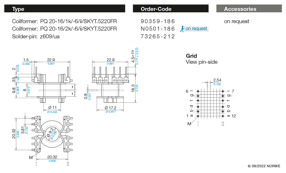 PQ 20-16/2k/-6/ii/SKYT.5220FR technical product visual