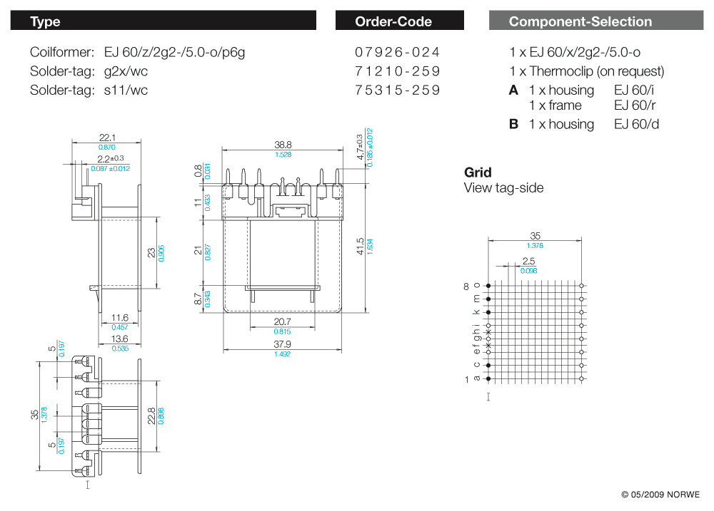 EJ 60/z/2g2-/5,0-o/p6g technical preview