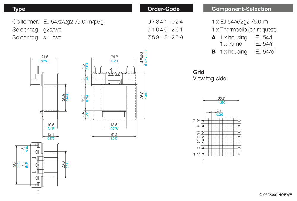 EJ 54/z/2g2-/5,0-m/p6g technical preview