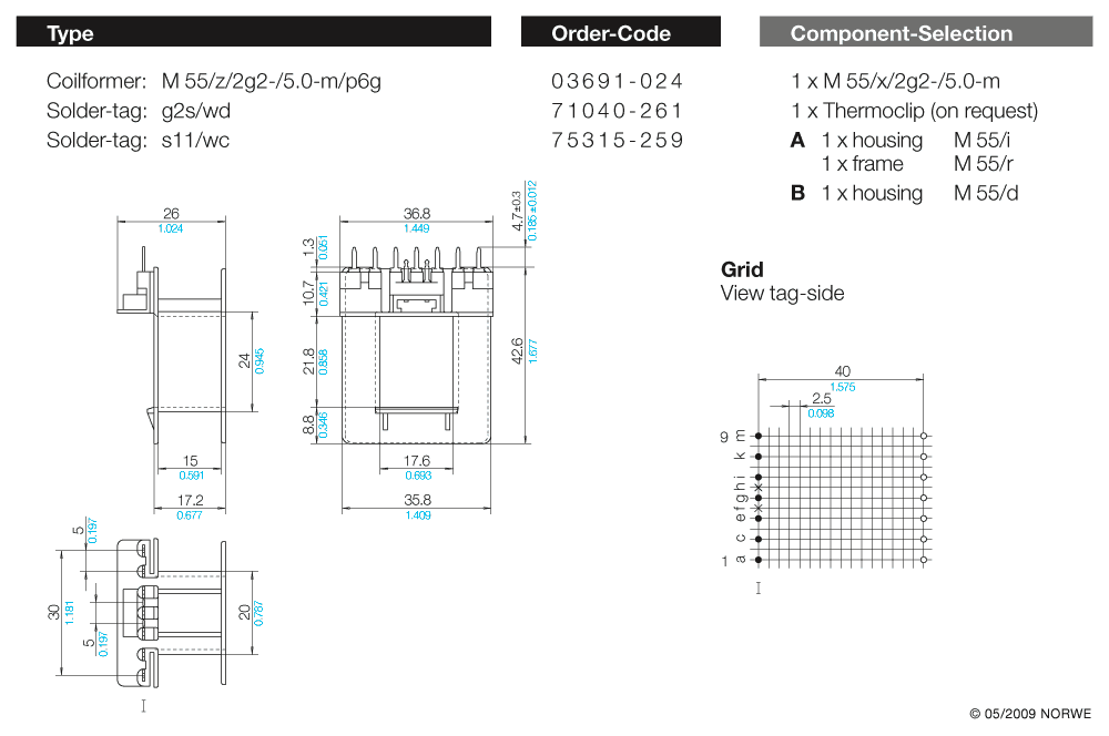 M 55/z/2g2-/5,0-m/p6g technical product visual