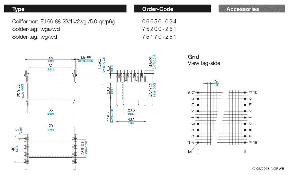 EJ 66-88-23/1k/2wg-/5,0-qc/p6g technical preview