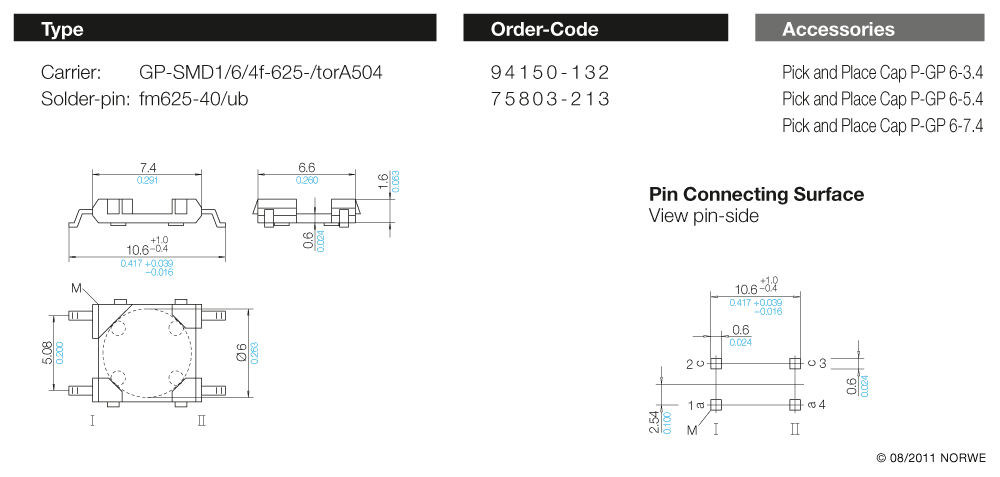 GP-SMD1/6/4f-625-/torA504 technical preview
