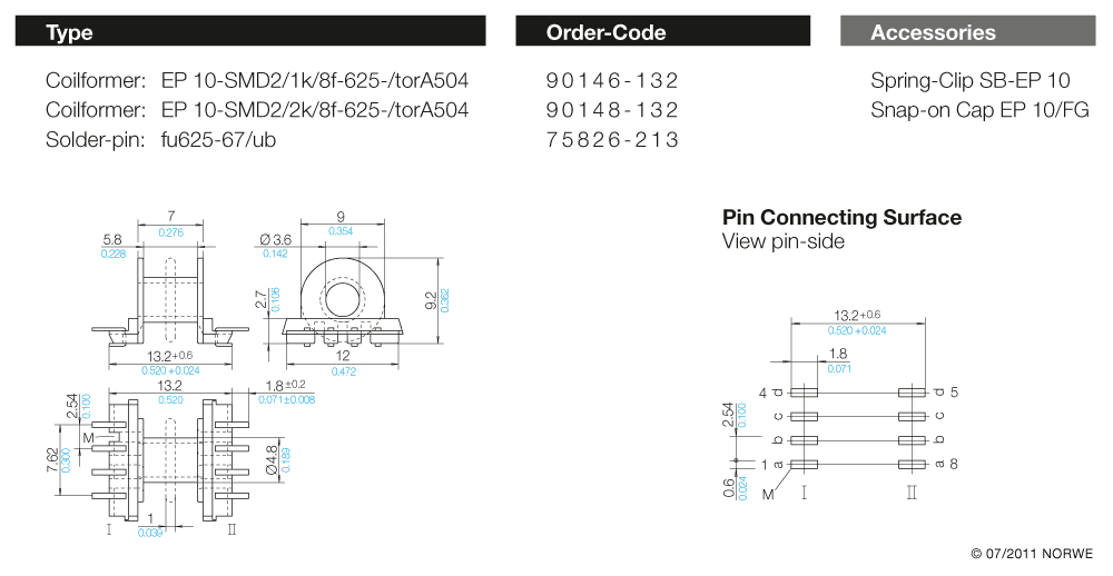 EP 10-SMD2/1k/8f-625-/torA504 technical preview