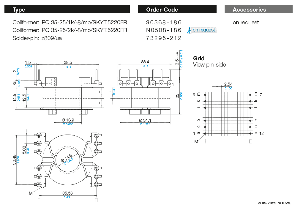 PQ 35-25/1k/-8/mo/SKYT.5220FR technical product visual