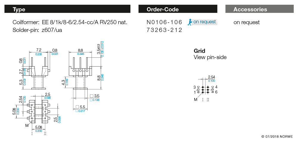 EE 8/1k/8-6/2,54-cc/A RV250 nat. technical preview