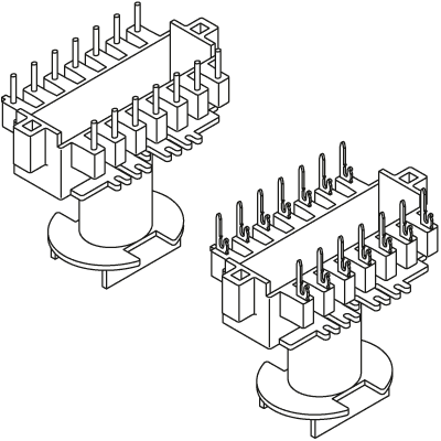 ETD Coil Formers Vertical technical product overview