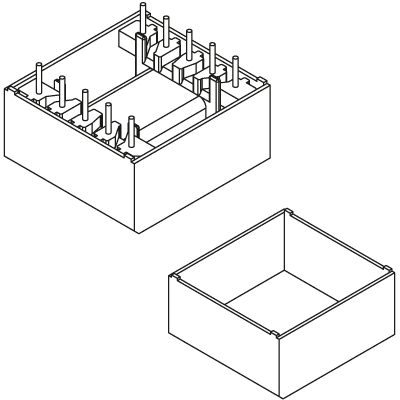 EFD Potting Housings technical product overview