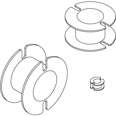 A 4.6x3.1 - A 70x42 One-Chamber Coil Formers technical product overview